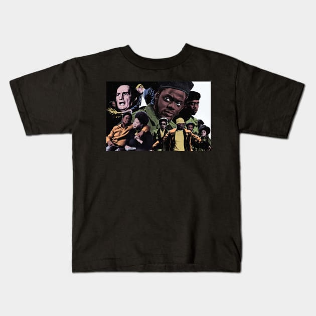 judas and the black messiah Kids T-Shirt by vintageclub88